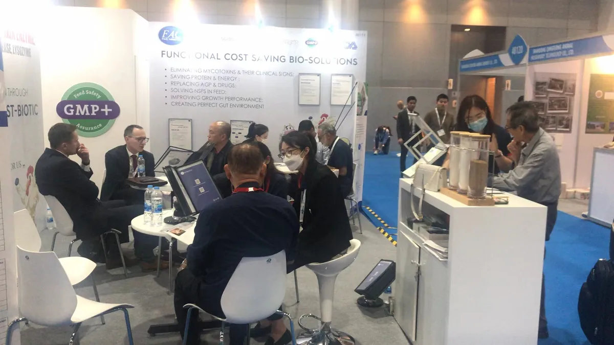 IPPE 2024 exhibition booth